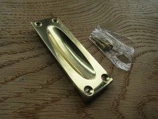 Solid brass recessed inset flush handle door pull handle sliding door handle