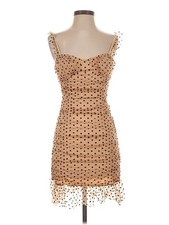 PrettyLittleThing Women Brown Cocktail Dress 4