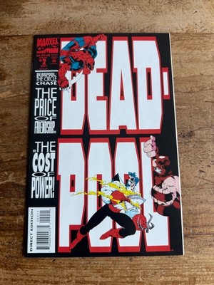 Deadpool Limited Series #2 Marvel Comics 1993 +