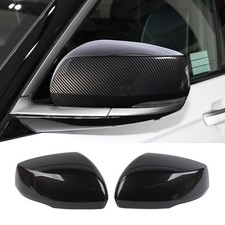 Side Rearview Mirror Cover Wing Cap for Jeep Grand Cherokee 2021-25 Carbon Fiber