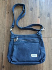 Travelon Anti-Theft Heritage Crossbody Purse - RFID Travel Blue