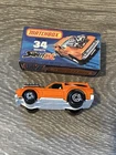 Vintage 1976 Matchbox Superfast No.34 Vantastic Orange with Box England Lesney