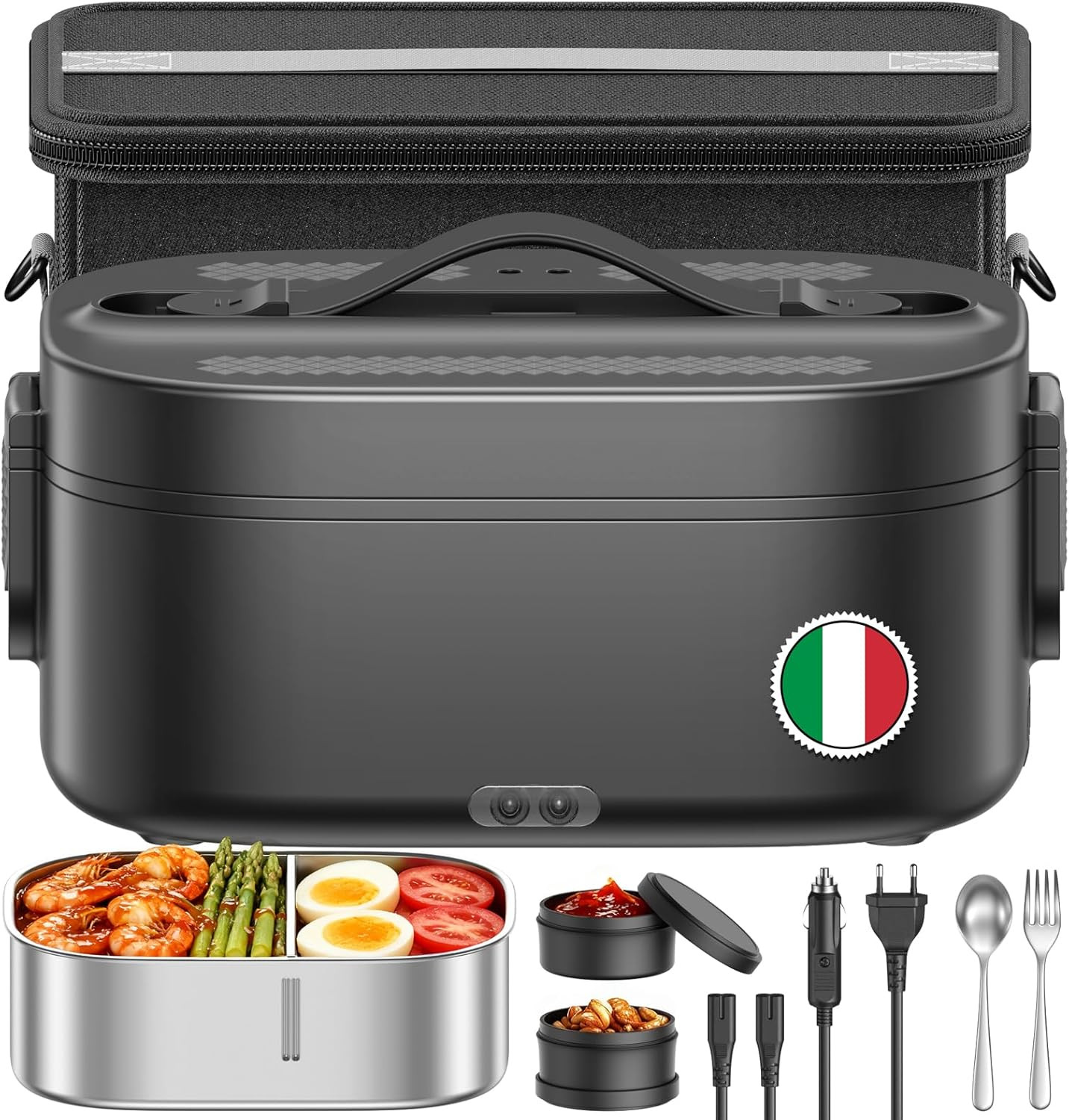 Scaldavivande Elettrico 3 in 1 80W | Scalda Vivande 1.5L Auto Casa