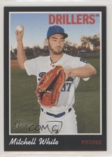 2019 Topps Heritage Minor League Edition Black 36/50 Mitchell White #21 n1u