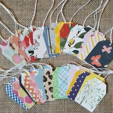 Assorted Designs Set of 60 Mini Tags Hang Tag...