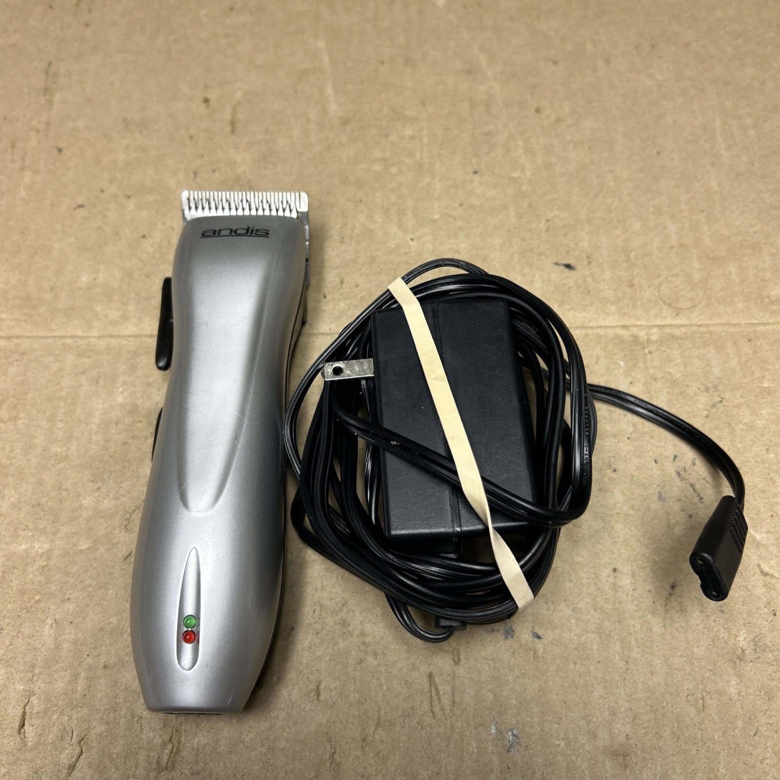 Andis RCC Freedom Cordless Clipper Silver Handheld Adjustabl