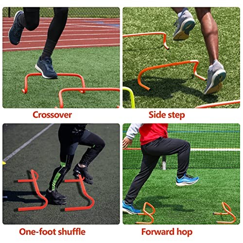 Speed & Agility Ladder Training Equipment Set, Includes 12 Rung 20ft yellow - Picture 8 of 8