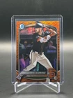 Bryce Eldridge 2025 Bowman Chrome Prospect Orange Reptillian Refractor #5/25