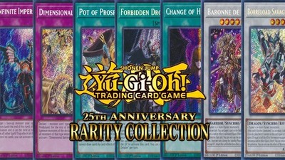 Yugioh 25th Anniversary Rarity Collection 1st Edition RA01 Secret Rare MINT