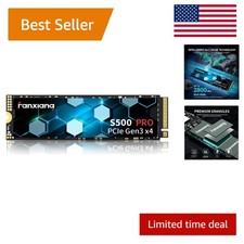 High-Speed 256GB M.2 NVMe SSD S500 Pro – Enhanced Gaming & Multimedia Experience
