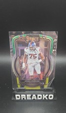 2022 Panini Select - Club Level Joshua Ezeudu #227 Green & Yellow Prizm Die-Cut