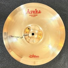 Zildjian Azuka Latin Crash Cymbal 13 Inch Effect Cymbal No Cracks or Chips