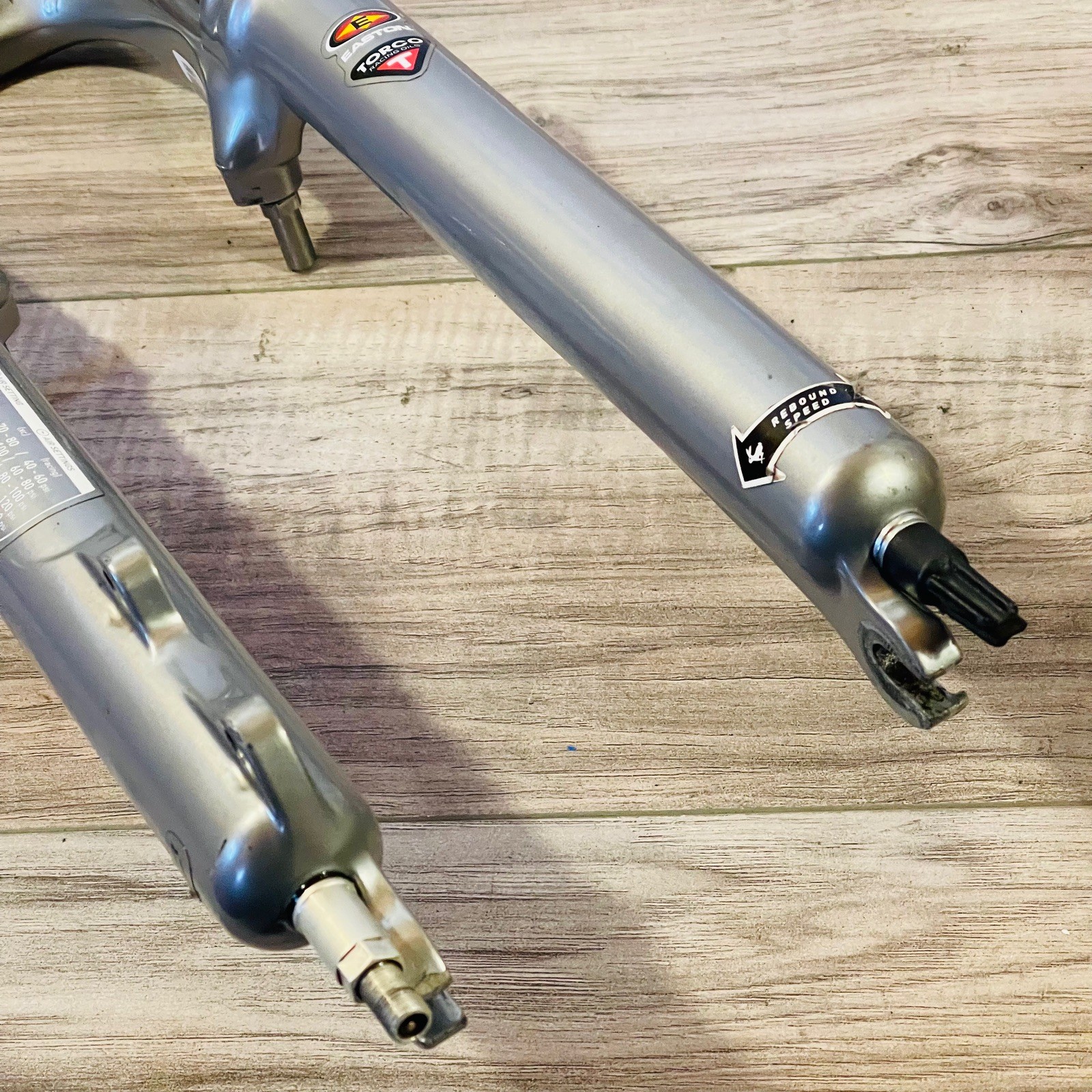 Rock Shox SID World Cup Black Box 1 1/8 Carbon 26 218mm NEEDS REBUILD