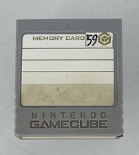 Nintendo GameCube 59 Blocks 4 mb Memory Card