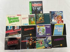 Video Game Manuals - NES + PS1