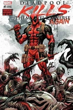 Deadpool Kills The Marvel Universe comic book cover Poster print 11"x17"