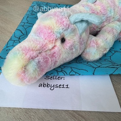 Jellycat Huge Lazulia Dragon Plush Toy Authentic With Dust Bag