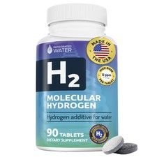 Invigorated Water Hydrogen Water Tablets with Magnesium - 12 PPM H2 Molecular...