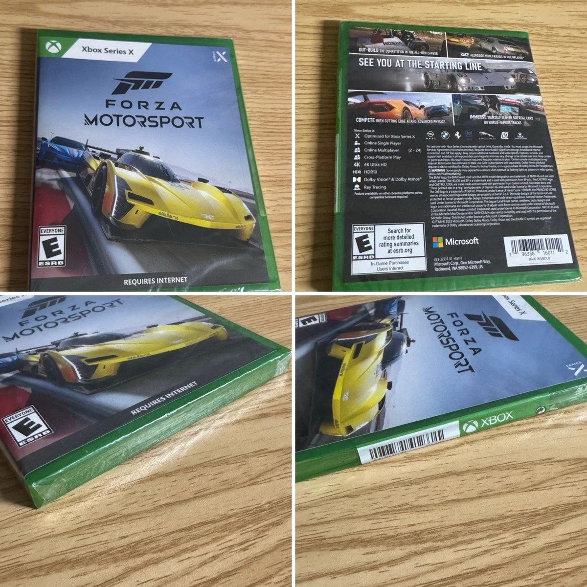 Jeu Xbox Forza Motorsport Limited Edition Complet - Première Génération, 2 CD, Bon état