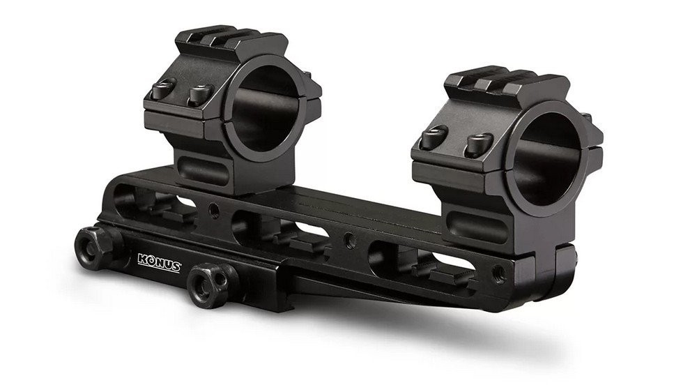 Konus One-Piece Expandable Cantilever 30mm Tube Matte Black Scope Mount - 7219