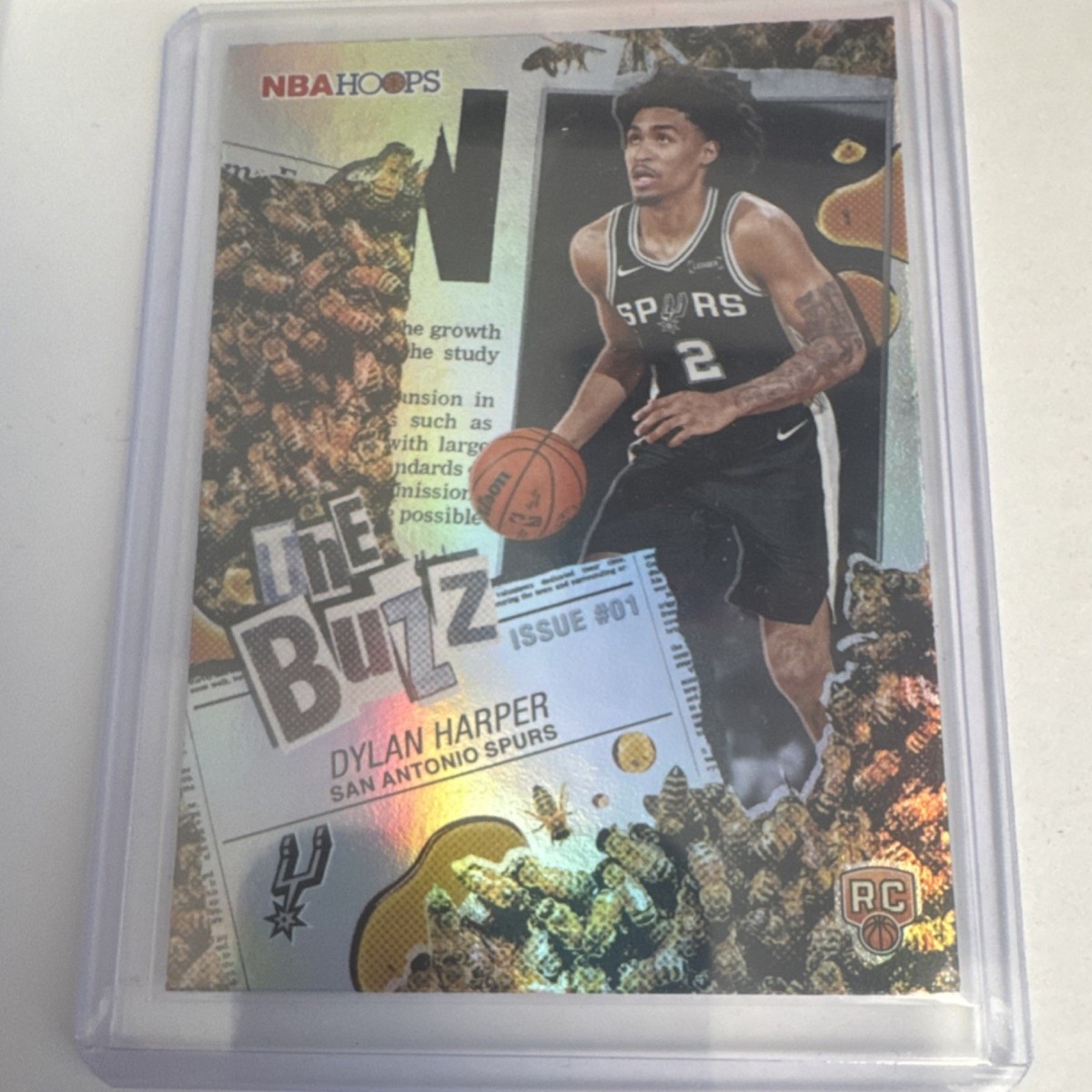Topps 2025-26 NBA HOOPS Dylan Harper ROOKIE “The Buzz” TB-2 | eBay