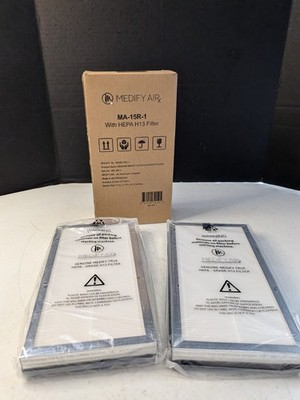 GENUINE MEDIFY AIR MA-15 Filters. Pack Of 2 Filters- New