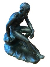 Antico Hermes seduto in bronzo - Grand Tour