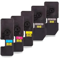 Toner Sparset kompatibel zu Kyocera TK-5490 schwarz, cyan, magenta, gelb  (5 Stü