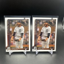 2025 Topps Series 2 - Jason Foley #410 Detroit Tigers (2) Cards