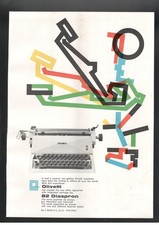 OLIVETTI Pubblicità 1959 MACCHINA DA SCRIVERE 82 DIASPRON  1 pagina