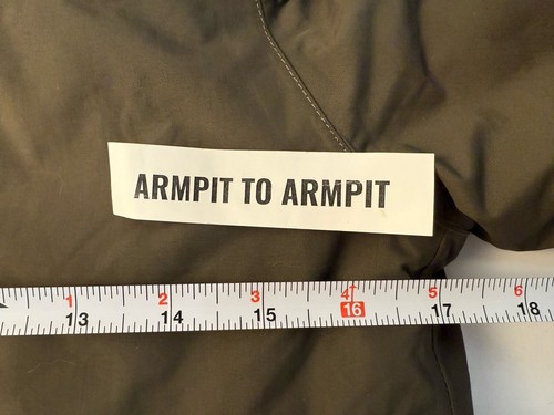 The North Face Arctic Swirl Parka Coat DryVent 550 Down Green Size S 7/8 FLAW - Picture 8 of 11