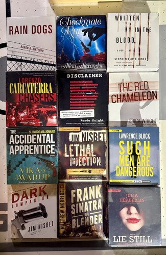 Lot of 12 THRILLER / SUSPENSE / CRIME FICTION Unabridged Audio Books on CD NEW