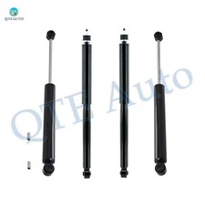 4PC Front Steering Damper-Rear Shock For 2014-2023 RAM 2500 w/ Heavy Duty Shocks