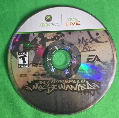 Need for Speed: Most Wanted (Microsoft Xbox 360, 2005) Disc Only