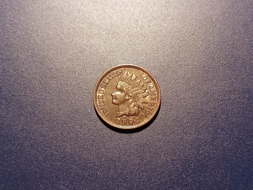 Choice AU 1904 Indian Head Cent