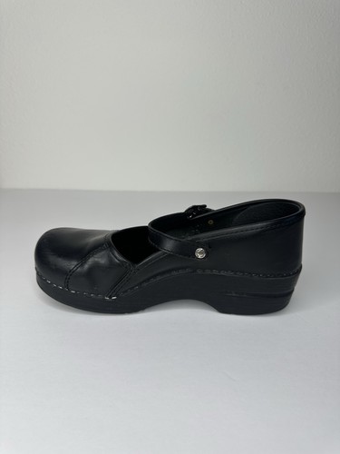 Dansko Clog Maryjane Black Leather EU 38 - Picture 9 of 9