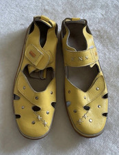 Superfit  Sandalen Leder Gelb Klettverschluss...