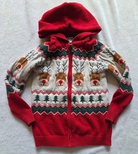 Gymboree Holiday Hooded Sweater Size 6