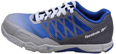 reebok composite toe work shoes women 9 M speed TR blue grey colorway ASTM RB452