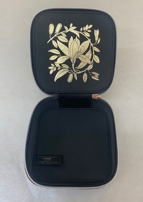 Chanel Sublimage Black Travel Cosmetic Box Makeup Pouch Jewelry