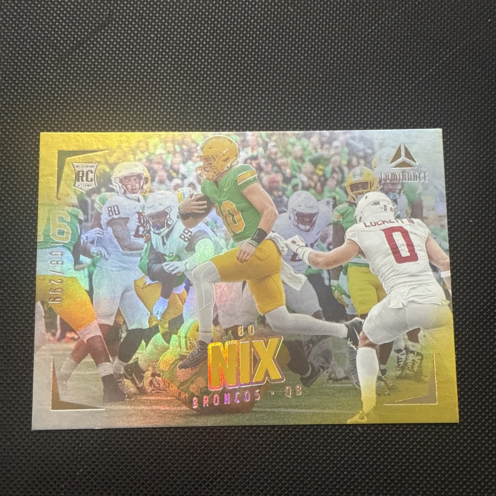 Bo Nix 2024 Luminance Gold 108/299 #178