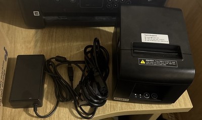 MUNBYN Thermo Bondrucker ITPP072 mit Auto Cutter 80mm USB Bondrucker