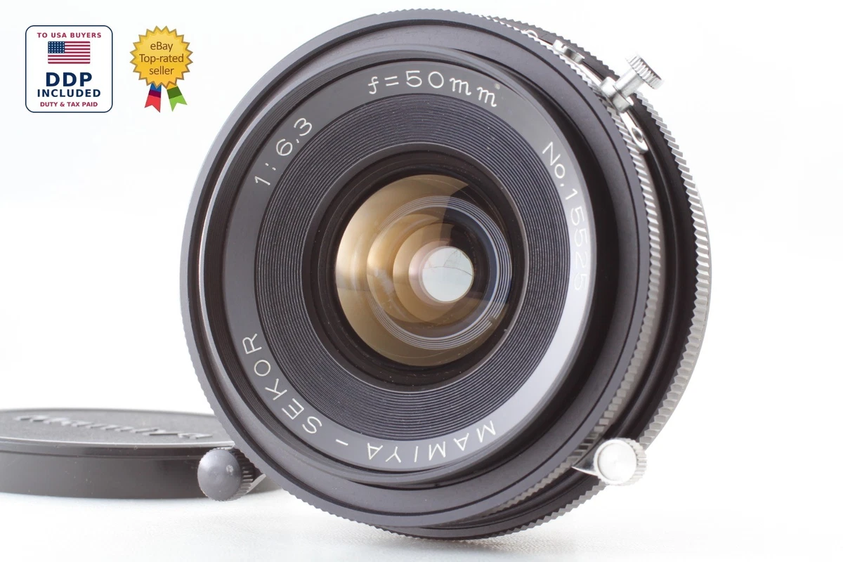 Mamiya f/6.3 Camera Lenses 50mm Focal for sale - eBay