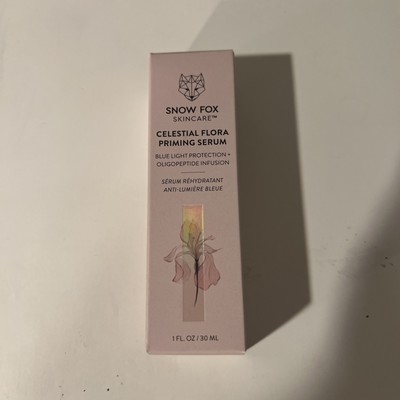SNOW FOX SKIN CARE Celestial Flora Priming Serum BLUE LIGHT PROTECTED 1 Oz.