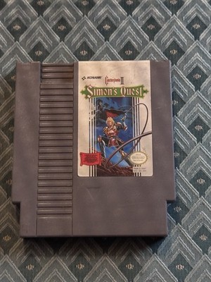 Konami Castlevania II: Simon's Quest Nintendo NES Game) tested and working 