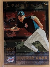 1998 Leaf Rookies & Stars LONGEVITY #181 Darin Erstad Angels RARE PARALLEL /50