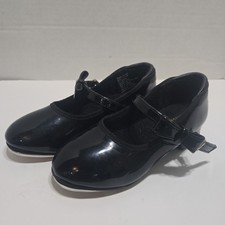 Weissman Black Kids Tap Shoes Dance Costume S
