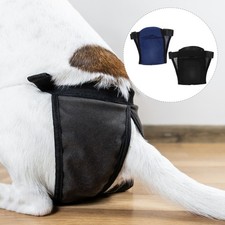 2 Pcs Female Dog Diapers Pants Reusable Breathable Menstrual Pads Included