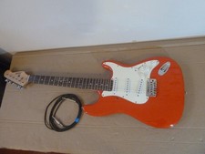 Electric Guitar with Bag 6 String-Orange