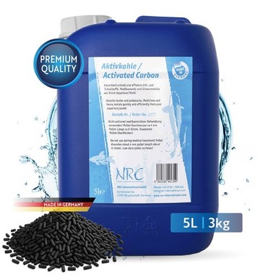 3 kg (5 L) Premium Activated Carbon Pellets   Charcoal Sticks, Filter Carbon for